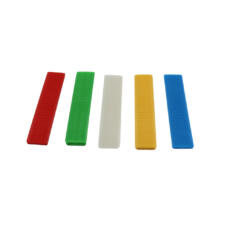 Glasblokjes kunststof staand - witte achtergrond