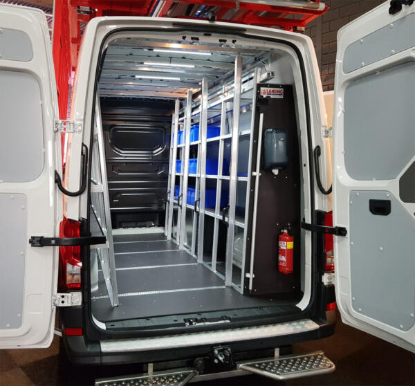 Resteel bus van Glaswebwinkel