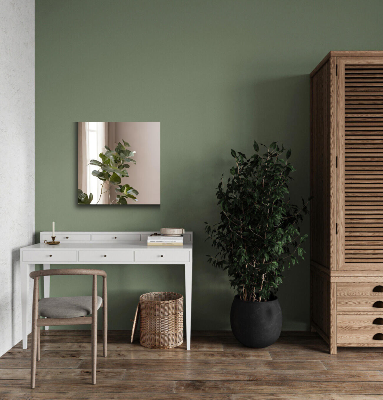 Wandspiegel verzilverd - voor verschillende toepassingen