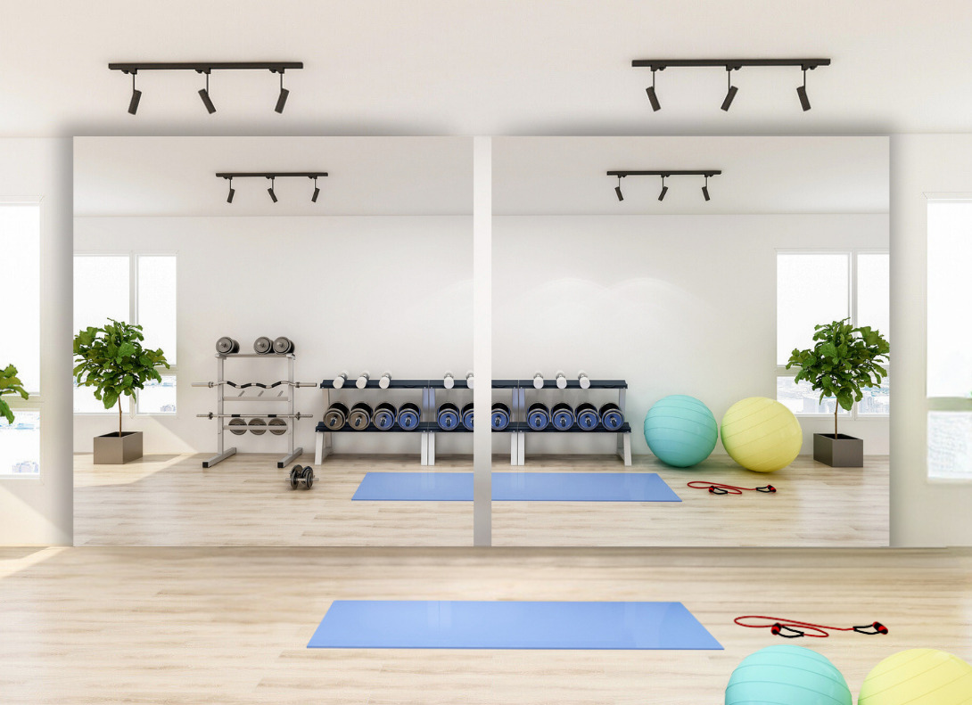 Fitness spiegel - veiligheid