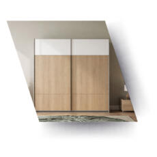 Close-up parallellogram schuin links