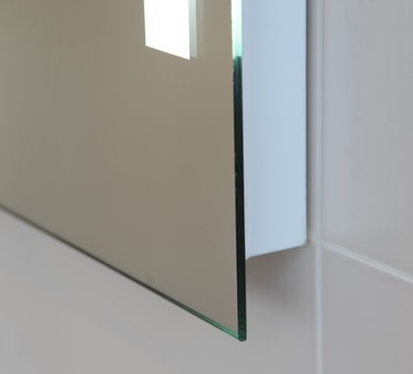 Spiegel plat poly geslepen randen