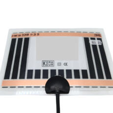 Spiegelverwarming ingezoomd - witte achterkant