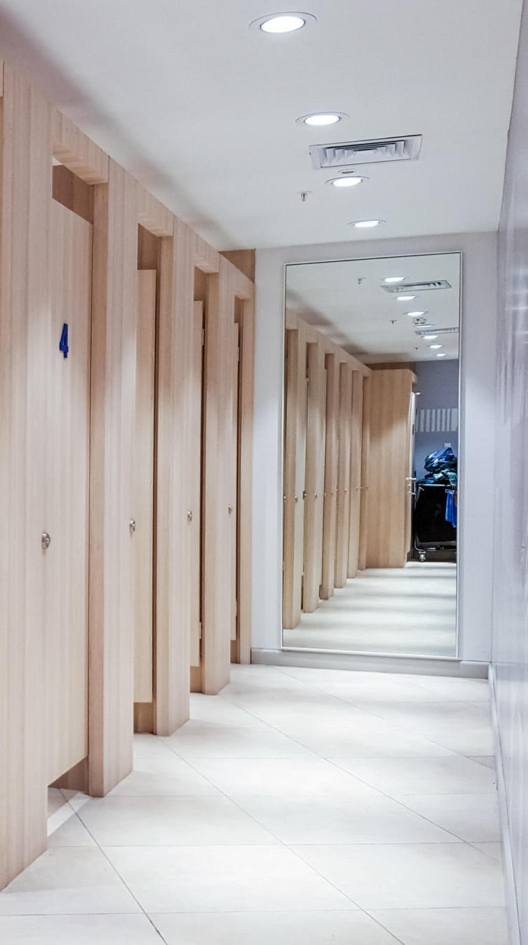 Paskamerspiegel verzilverd