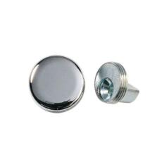 Spiegelklem glans chroom